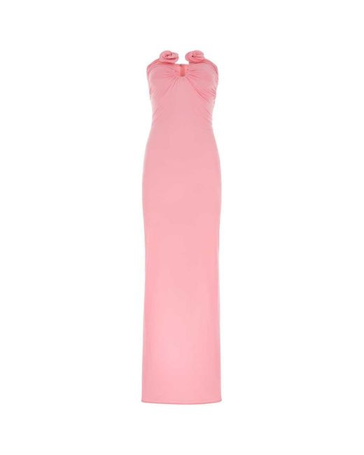 Magda Butrym Pink Long Dresses