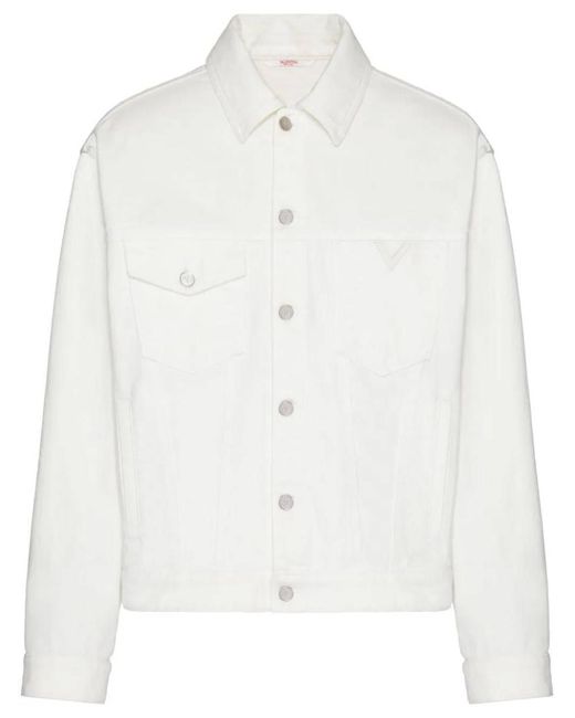Valentino White Jackets