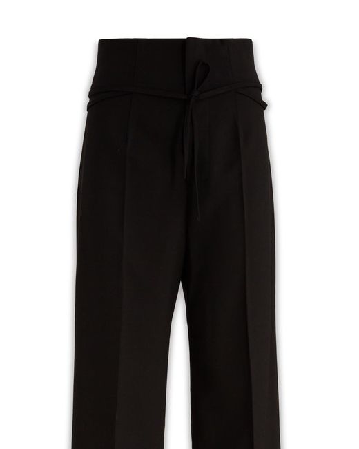 Erika Cavallini Semi Couture Black Pants