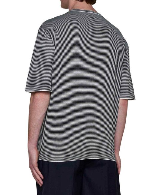 Lardini Gray Sweaters for men