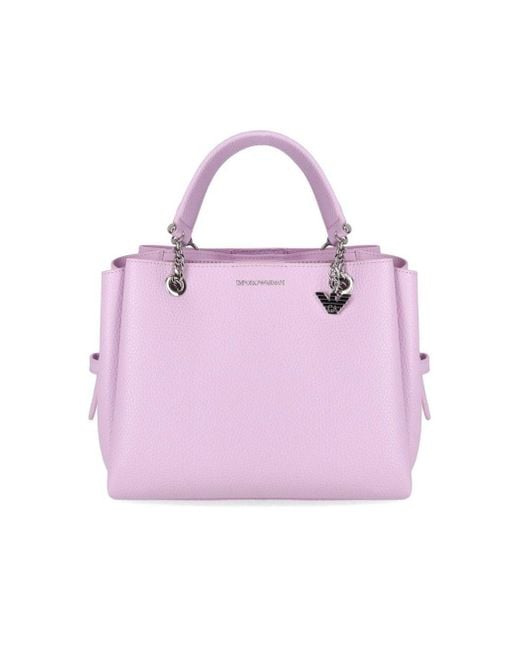 Emporio Armani Pink Charm Peonia Handbag