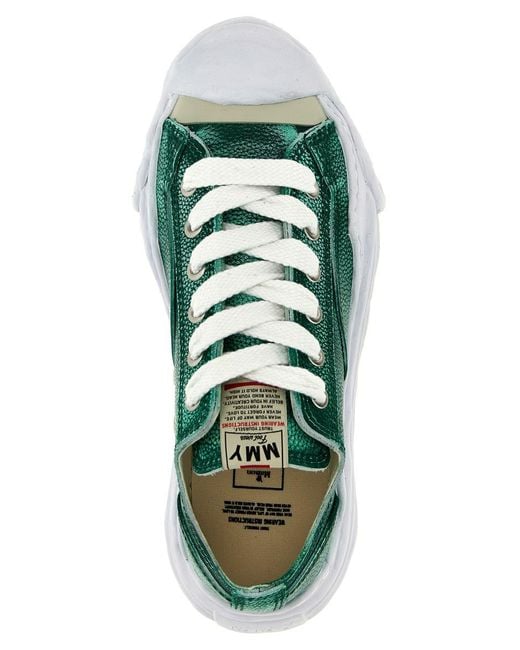 Maison Mihara Yasuhiro Green 'Hank' Sneakers