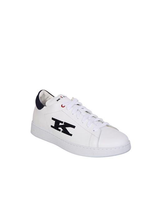 Kiton White Sneakers for men