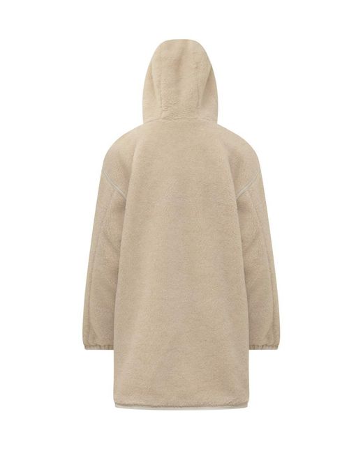 Woolrich Natural Reversible Teddy Parka