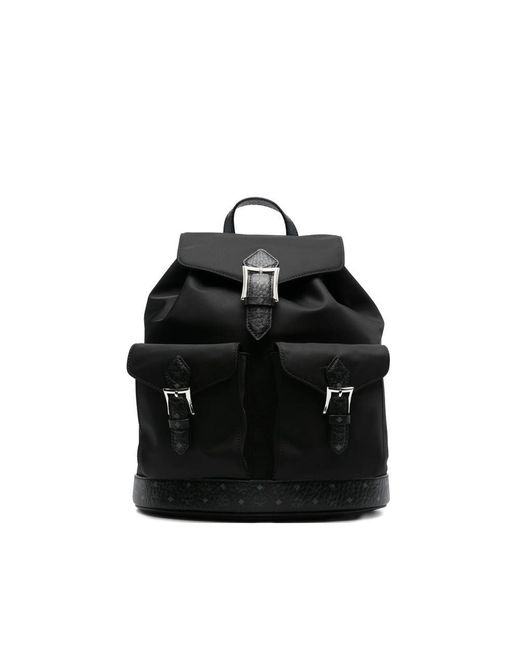 MCM Black Backpacks