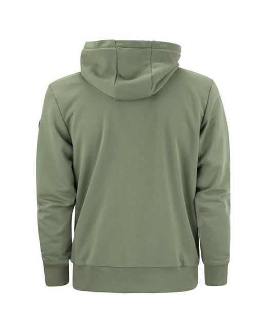 Colmar Green Hooded Sweatshirt for men