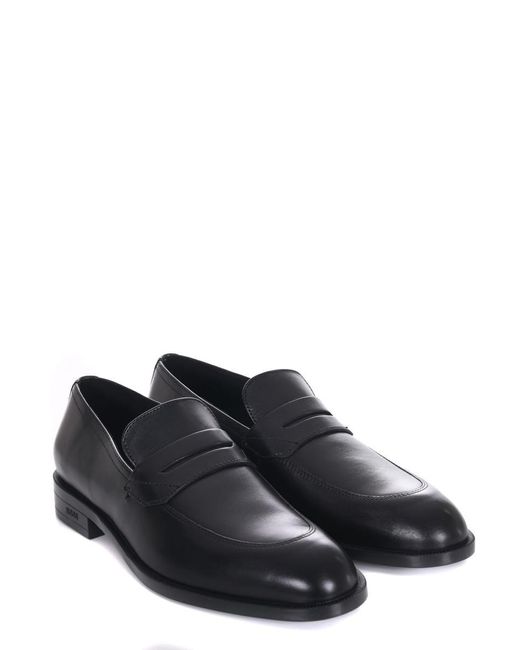 Boss White Flat Shoes for men