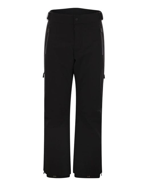 Moncler Black Padded Ski Trousers for men