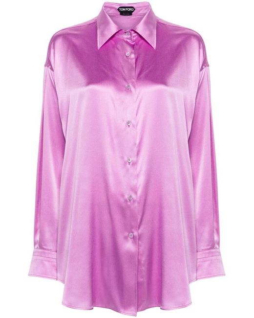 Tom Ford Pink Relaxed Fit Shirt