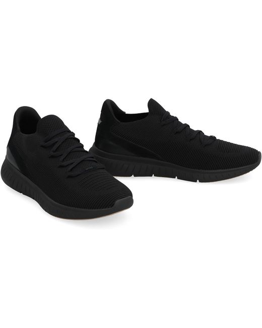 Boss Black Slon Fabric Low-Top Sneakers for men