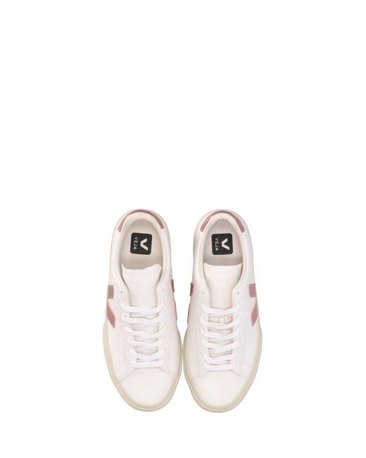 Veja Pink Campo Low-top Sneakers