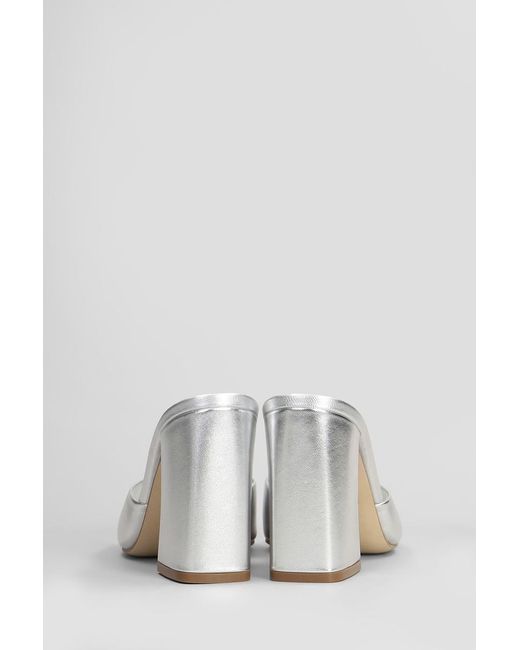 3Juin White Sasha 090 Slipper-mule