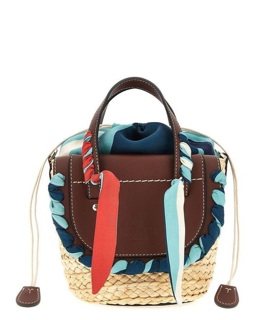 CUBA LAB Blue 'habanera Skydream' Handbag