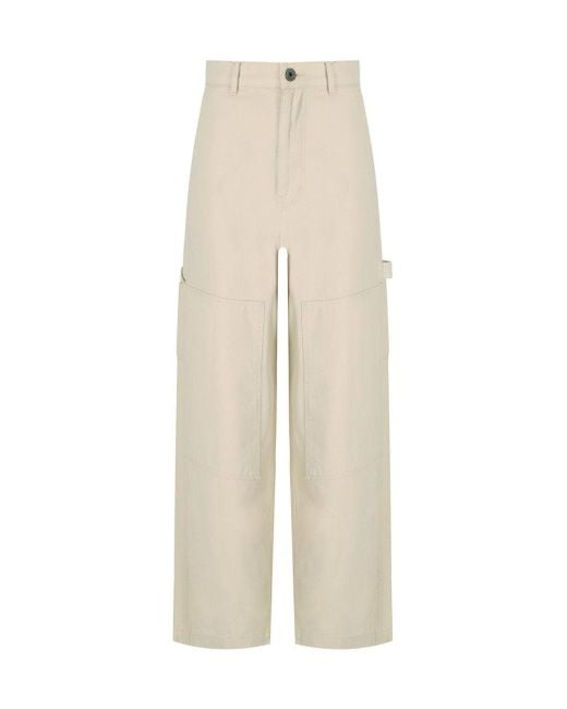 Weekend by Maxmara White Caronte Ivory Trousers