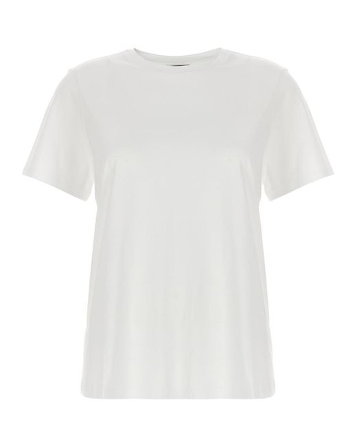Theory White Basic T-Shirt