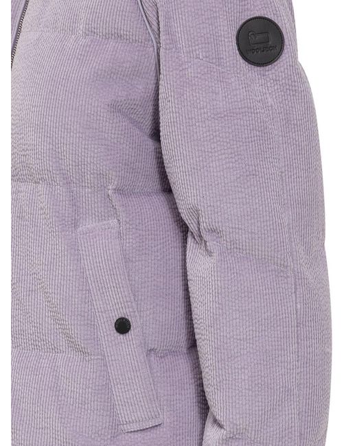 Woolrich Purple Velvet Quilt