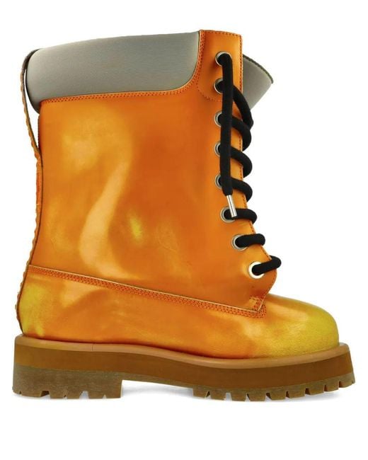 PDF Orange Strada High Top Boots for men