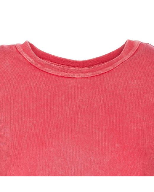Alexander Wang Pink T-Shirt With Logo