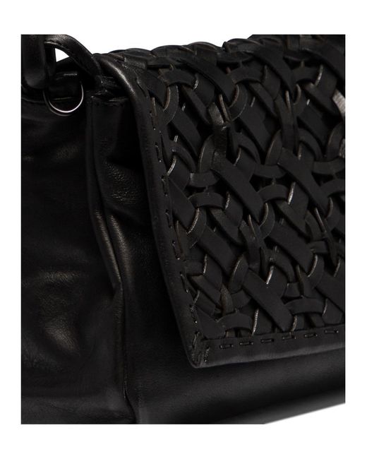 Giancarlo Nevola Black "Ring" Shoulder Bag