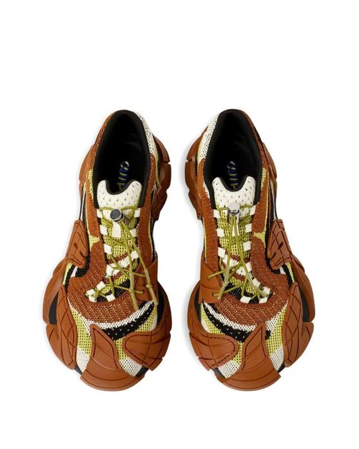 CAMPERLAB Brown "Mesh Fax" Sneakers Shoes