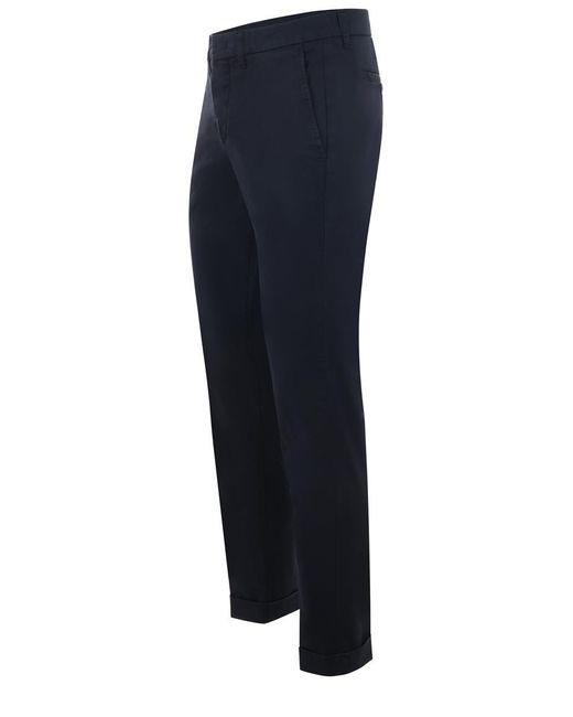 Fay Blue Trousers for men