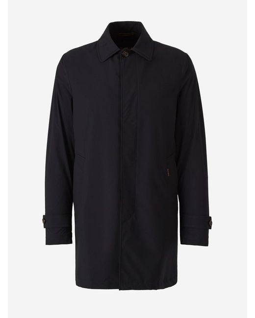 Moorer Blue Vittor-Ac Coat for men