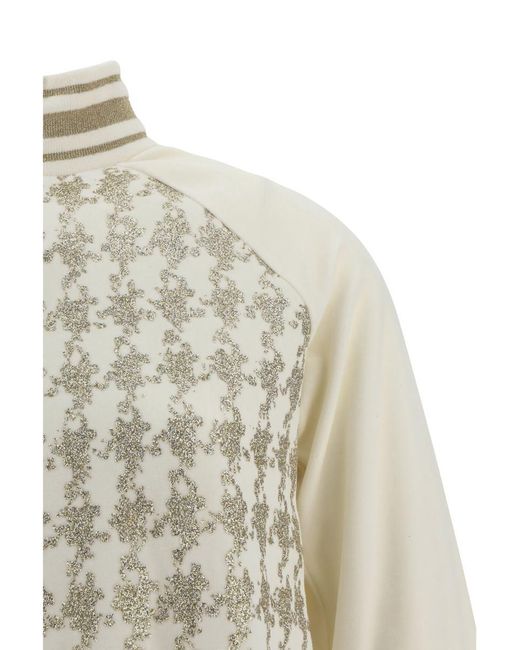 Balmain White Turtleneck Sweater