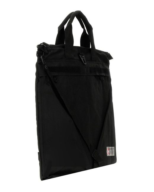 Mc2 Saint Barth Black Canvas Backpack for men