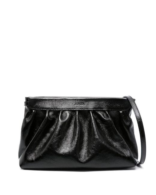 Isabel Marant Black Small Luz Leather Shoulder Bag