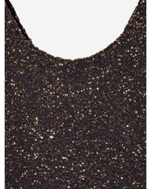 Proenza Schouler Multicolor Sequined Appliqué Dress