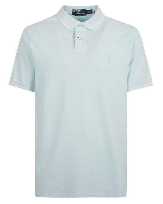 Ralph Lauren Blue T-Shirts And Polos for men
