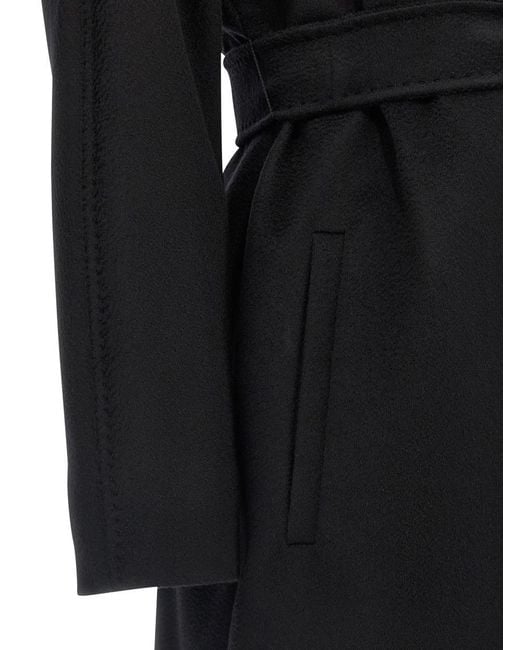 Max Mara Black 'Dravenna' Coat