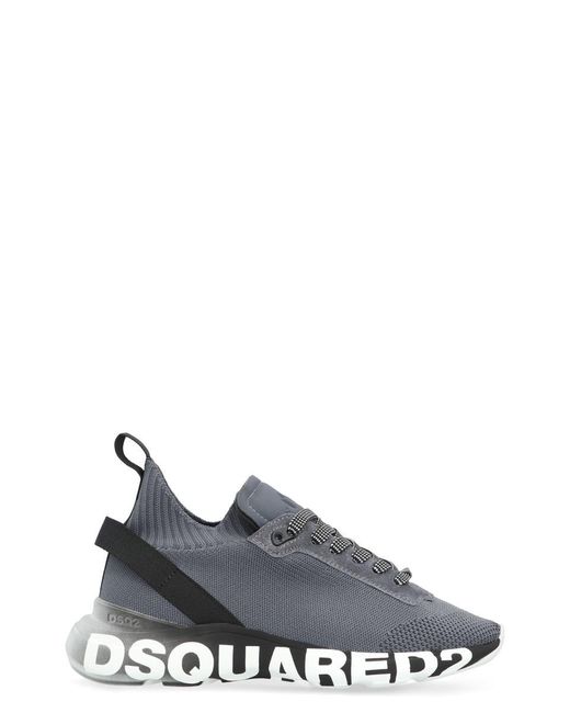 DSquared² Gray Fly Running Sneakers for men