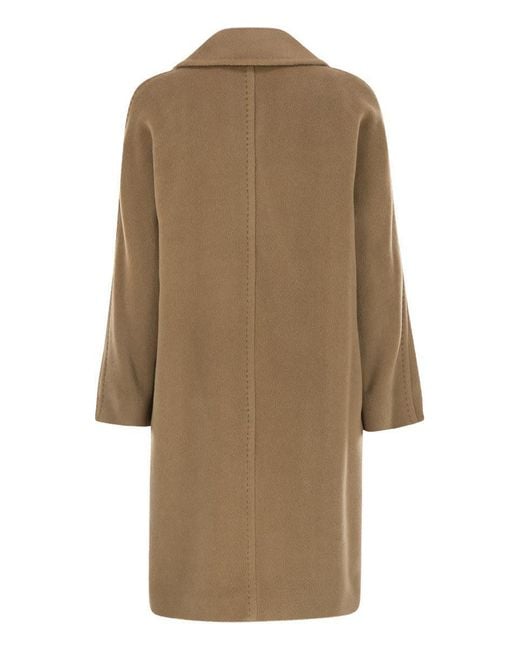 Max Mara Natural Tokio - Alpaca And Virgin Wool Coat