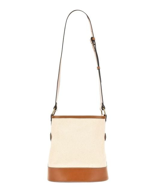 Isabel Marant Natural Bayia Bucket Shoulder Bag