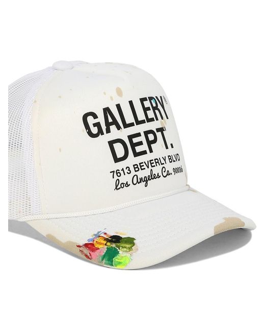 GALLERY DEPT. White Workshop Cap for men