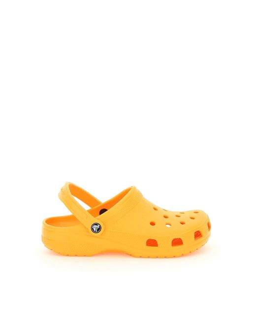 Crocs™ Rubber Classic Sabot U in Orange for Men - Save 64% | Lyst