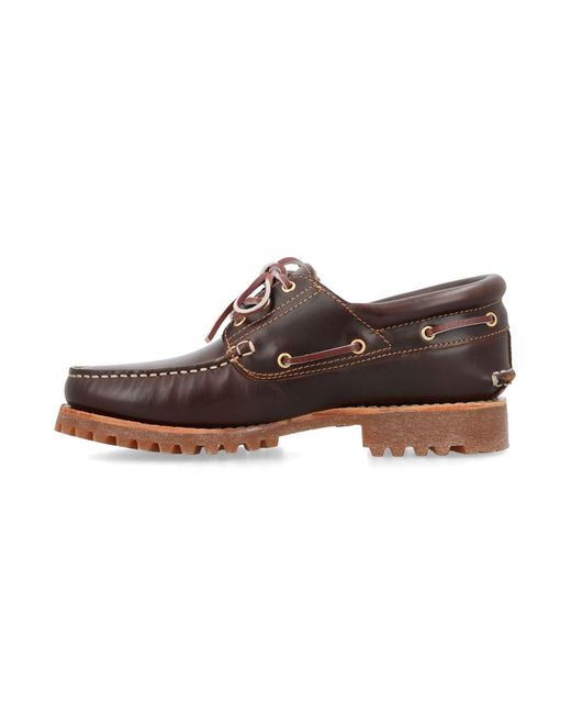 Timberland Brown 3 Eye Classic Loafer for men