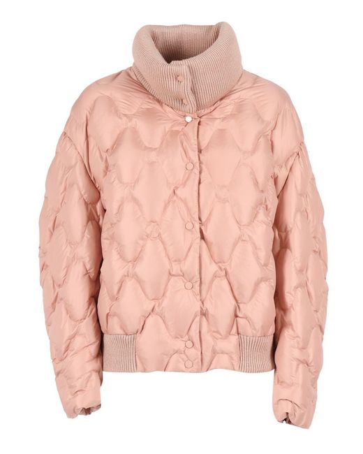 Fabiana Filippi Pink Short Duvet
