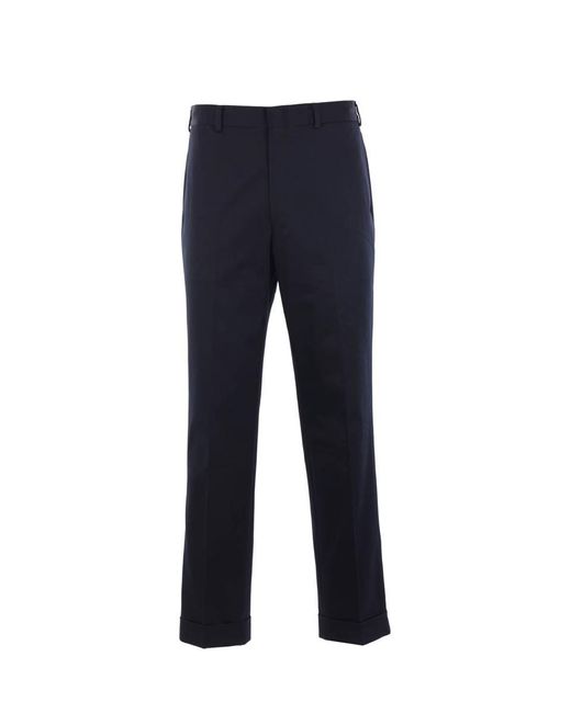 J. Press Blue Trousers for men