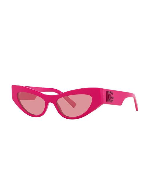 Dolce & Gabbana Pink Dg4450 Dg Crossed Sunglasses