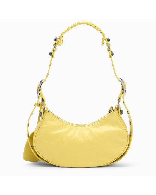 Balenciaga Yellow Le Cagole Xs Mini Bag