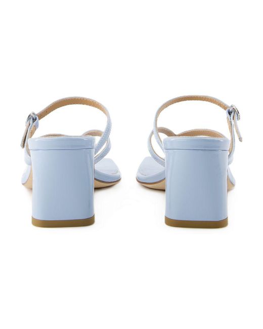 Aeyde Blue Giselle Sandals