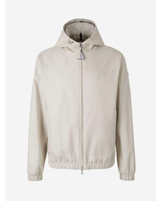 Moncler White Domene Technical Jacket for men