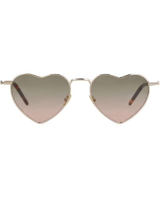 Saint Laurent Metallic New Wave Sl 301 Loulou Sunglasses