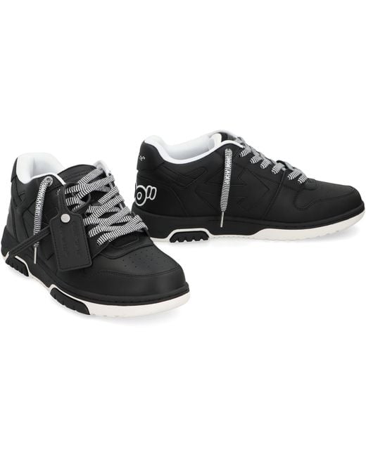 Off-White c/o Virgil Abloh Black Sneakers Low-Top Out Of Office for men