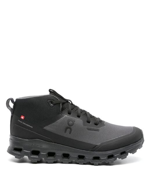 On Shoes Black Cloudroam Waterproof Sneakers