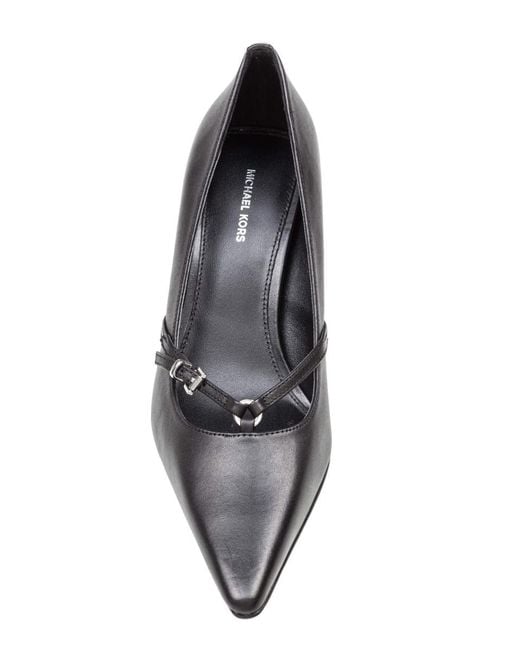Michael Kors Black Leather Pumps