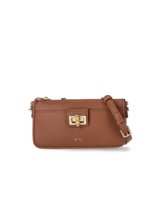 V73 Brown Nefertiti Light Crossbody Bag