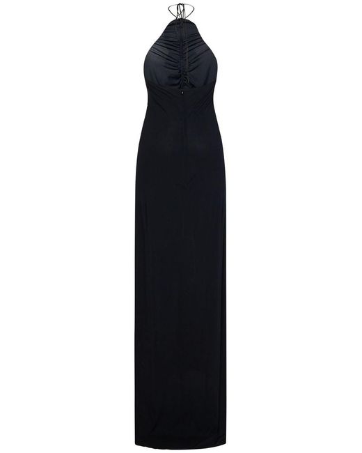 Magda Butrym Black Long Dress